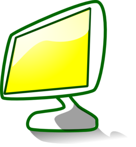 Yellow Display Clip Art